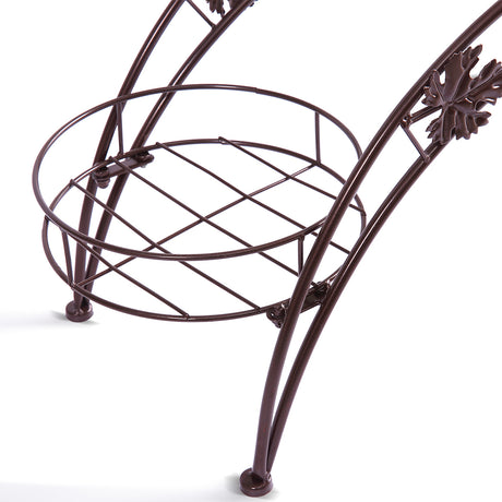 Levede Plant Stand Outdoor Indoor Metal Bronze-2018816651222454278