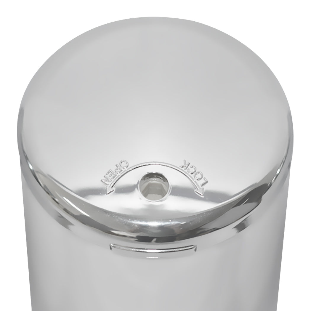 3 Bottles Bathroom Shower Soap Dispenser Silver-2018816656196898822