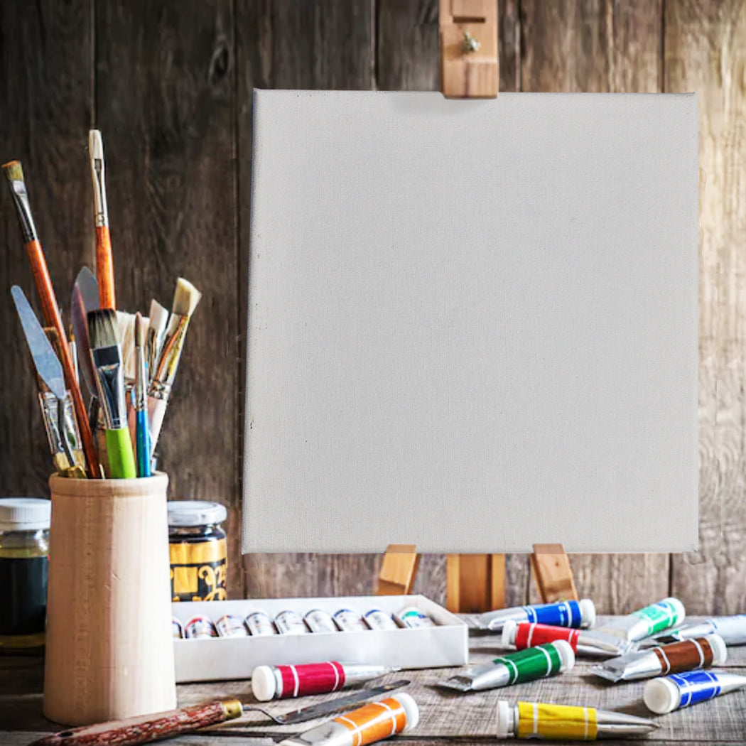 5x Artist Canvas Blank Stretched Canvases-2006733167846887431