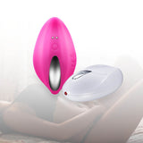 Urway Vibrator Remote Control Wearable Pink - Close-Up Angle