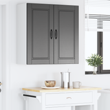 Wall Cabinet PORTO Black 80 x 31 x 80 cm Engineered Wood