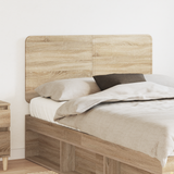 Headboard Sonoma Oak Engineered wood - Front View