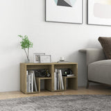 Bed Cabinets 2 pcs Sonoma Oak 40x30x40 cm Engineered Wood - Front View
