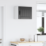 Wall Cabinet LUCCA Black 50 x 31 x 40 cm Engineered Wood - Top-Down View