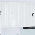 Wall Cabinet LUCCA High Gloss White 50 x 31 x 100 cm