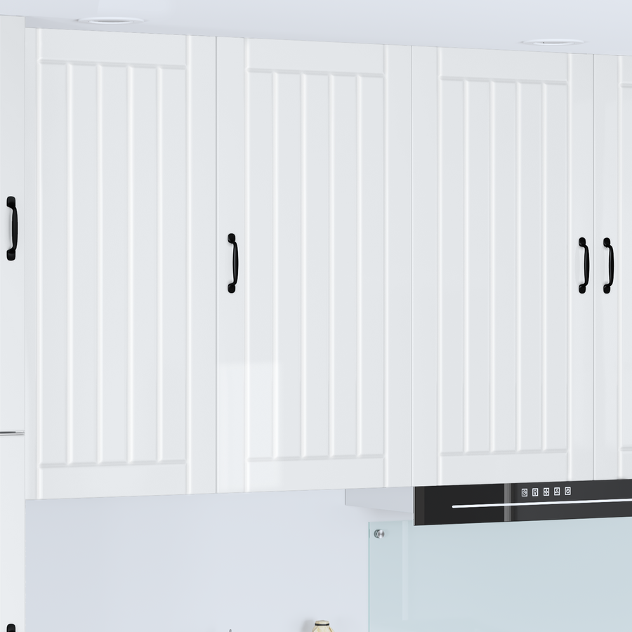 Wall Cabinet LUCCA High Gloss White 50 x 31 x 100 cm
