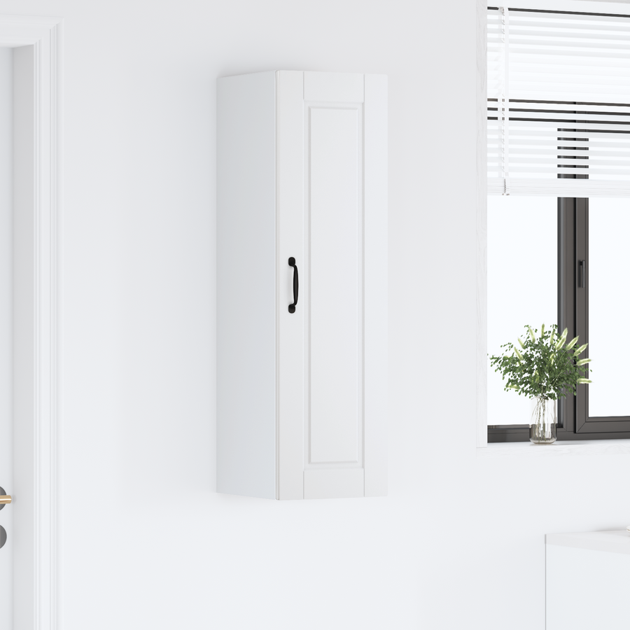 Wall Cabinet PORTO White 30 x 31 x 100 cm Engineered Wood