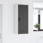 Wall Cabinet LUCCA Black 40 x 31 x 100 cm Engineered Wood