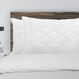 Luxury - Bamboo Quilted Pillow - Twin Pack - Front View