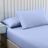 Royal Comfort Bamboo Cooling 2000TC 3-Piece Combo Set - Double -Light Blue-1951134873502748674
