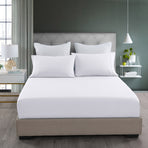 Royal Comfort Bamboo Cooling 2000TC 3-Piece Combo Set - Double -White-1951134874811371521