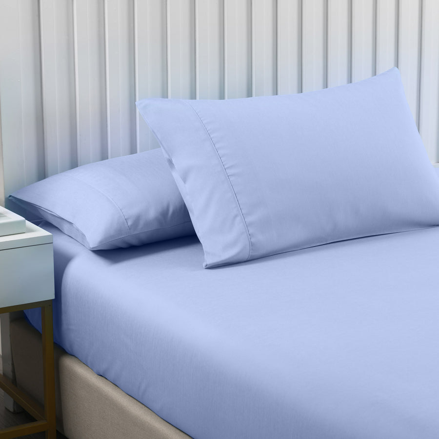 Royal Comfort Bamboo Cooling 2000TC 3-Piece Combo Set - King-Light Blue-1951134876497481730