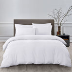 Royal Comfort Bamboo Cooling 2000TC Quilt Cover Set - King - White-1951134829093457920