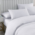 Royal Comfort Bamboo Cooling 2000TC Quilt Cover Set - King - White-1951134829093457921