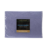 Royal Comfort Bamboo Cooling 2000TC 6-Piece Combo Set -Double-Lilac Grey - 45-Degree Angle