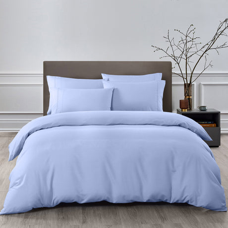 Royal Comfort Bamboo Cooling 2000TC 6-Piece Combo Set -Queen-Light Blue-1951134845220556800