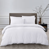Royal Comfort Bamboo Cooling 2000TC 6-Piece Combo Set -Queen-White - 45-Degree Angle