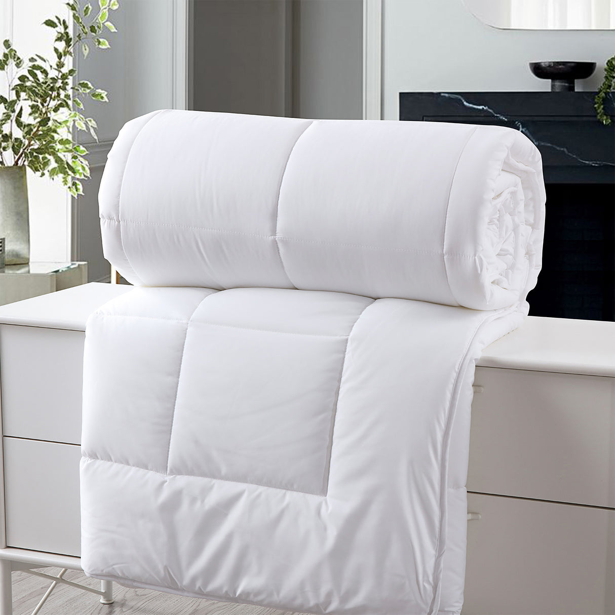 Deluxe 260GSM Eco-Silk Touch Quilt - Single-1951134840170614787