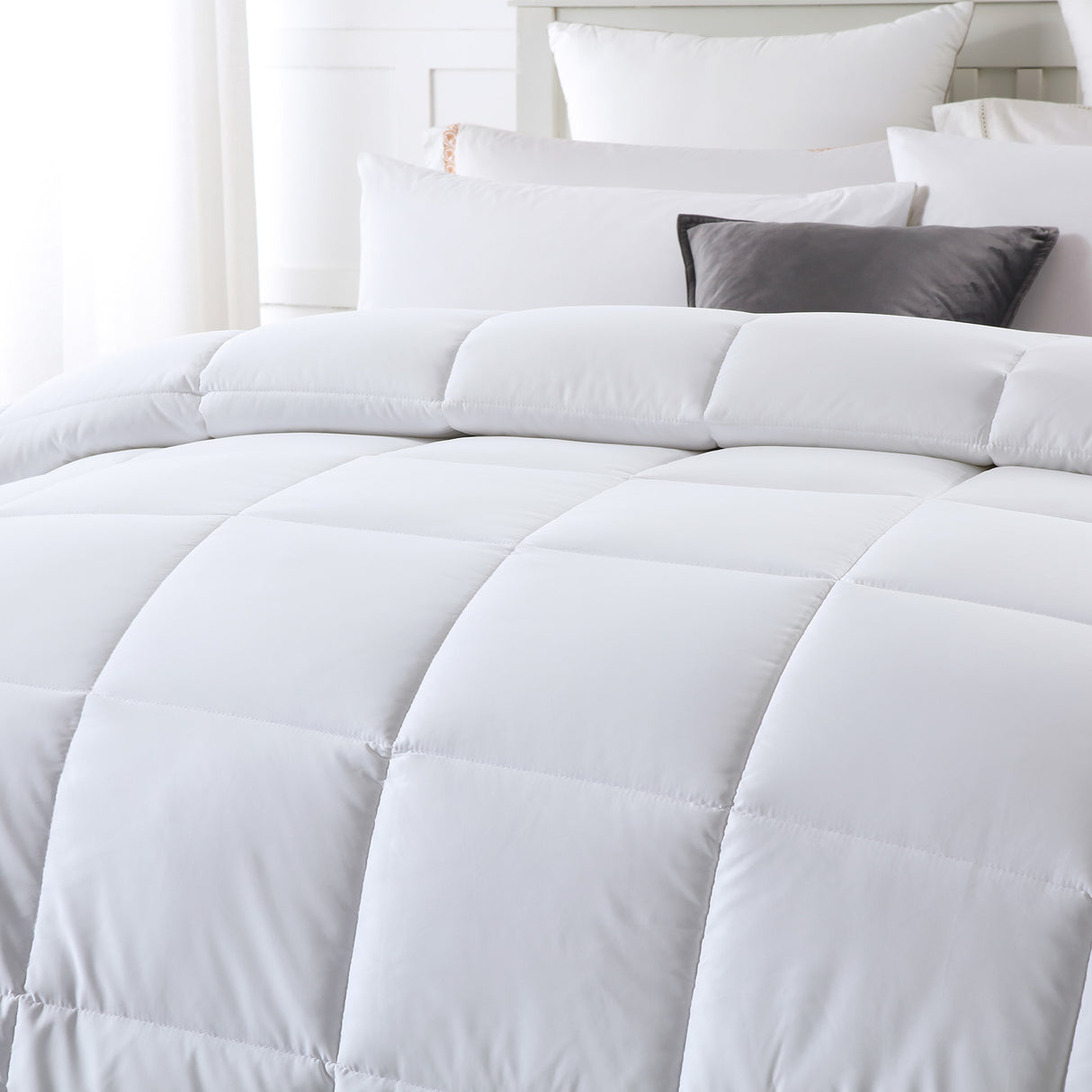 Deluxe 260GSM Eco-Silk Touch Quilt - Queen-1951134840539713540