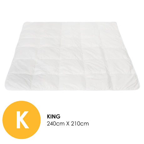 Deluxe 260GSM Eco-Silk Touch Quilt - King-1951134840732651521