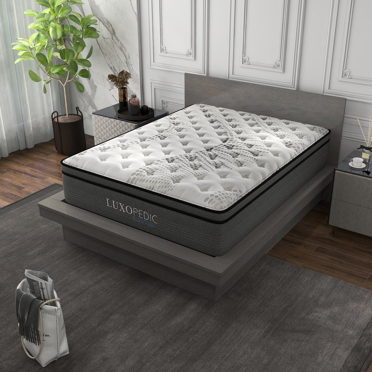 Luxopedic EuroTop 5 Zone Mattress Single-1951134906142822402