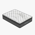 Luxopedic Pocket Spring Mattress 5 Zone 32CM Euro Top Memory Foam Medium Firm-1951134908600684549