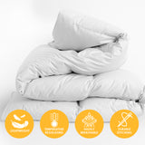 Casa Decor 360GSM Silk Touch Quilt - Quilt King - Side View