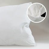 Casa Decor 50% Duck Feather 50% Duck Down Pillow - Single Pack - Front View