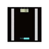 Fit Smart Electronic Body Fat Scale with 7 in 1 Body Analyser - Rear View