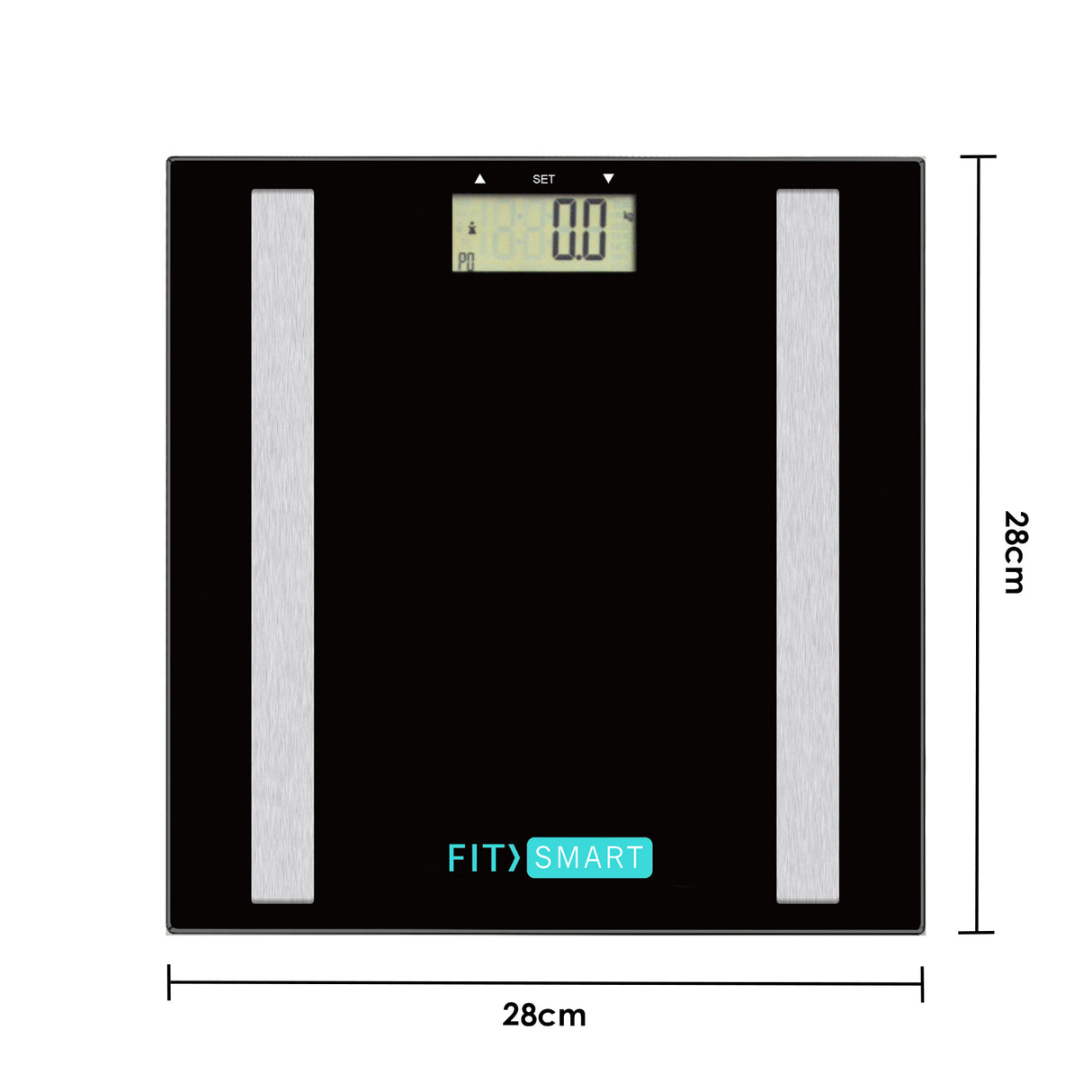 Fit Smart Electronic Body Fat Scale with 7 in 1 Body Analyser-1951134807660564482