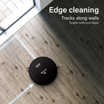 MyGenie Smart Robotic Vacuum Cleaner - Black-1951134808654614534