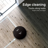 MyGenie Smart Robotic Vacuum Cleaner - Black - Rear View