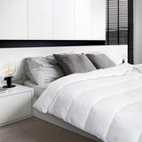 Royal Comfort Luxury Bamboo 250GSM Quilt - Double - Side View