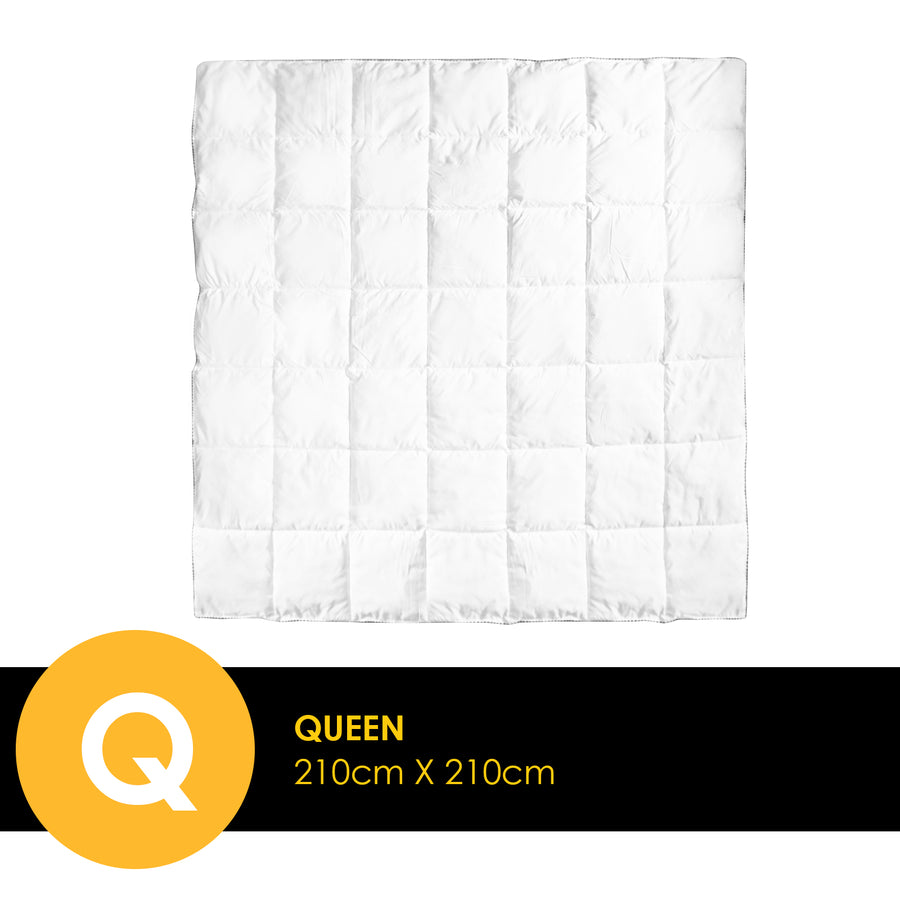 Royal Comfort Luxury Bamboo 250GSM Quilt  - Queen-1951134843094044674
