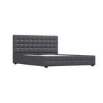 Milano Decor Eden Gas Lift Bed - Dark Grey - King-1951134898052009988