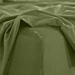 Royal Comfort - Balmain 1000TC Bamboo cotton Sheet Sets (Queen) - Olive-1951134877722218499