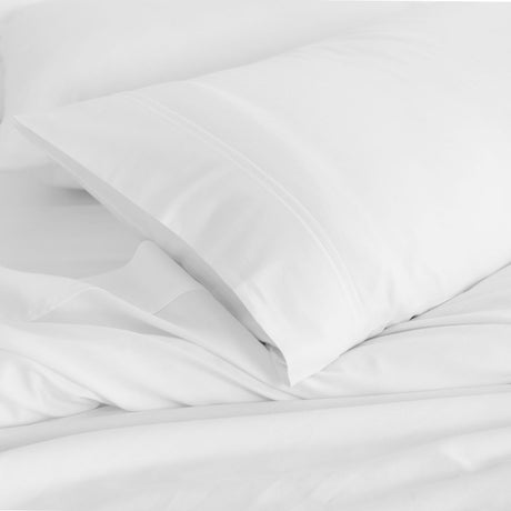 Royal Comfort - Balmain 1000TC Bamboo cotton Sheet Sets (Queen) - Cool Grey-1951134878133260293