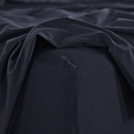 Royal Comfort - Balmain 1000TC Bamboo cotton Sheet Sets (King) - Charcoal-1951134879303471107