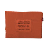 Royal Comfort - Balmain 1000TC Bamboo cotton Quilt Cover Sets (Queen) - Cinnamon - Close-Up Angle