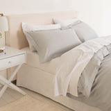 Royal Comfort - Balmain 1000TC Bamboo cotton Quilt Cover Sets (King) - Cool Grey-1951134830737625089