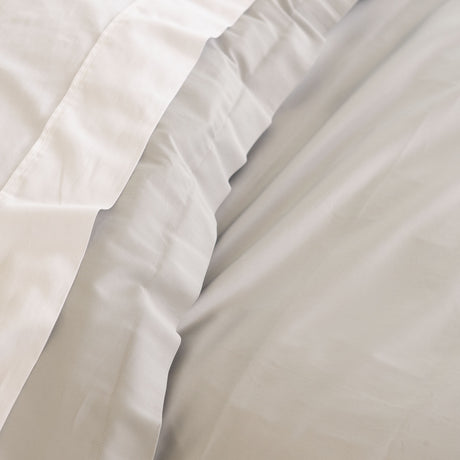 Royal Comfort - Balmain 1000TC Bamboo cotton Quilt Cover Sets (King) - Cool Grey-1951134830737625093