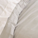 Royal Comfort - Balmain 1000TC Bamboo cotton Quilt Cover Sets (King) - Cool Grey-1951134830737625093