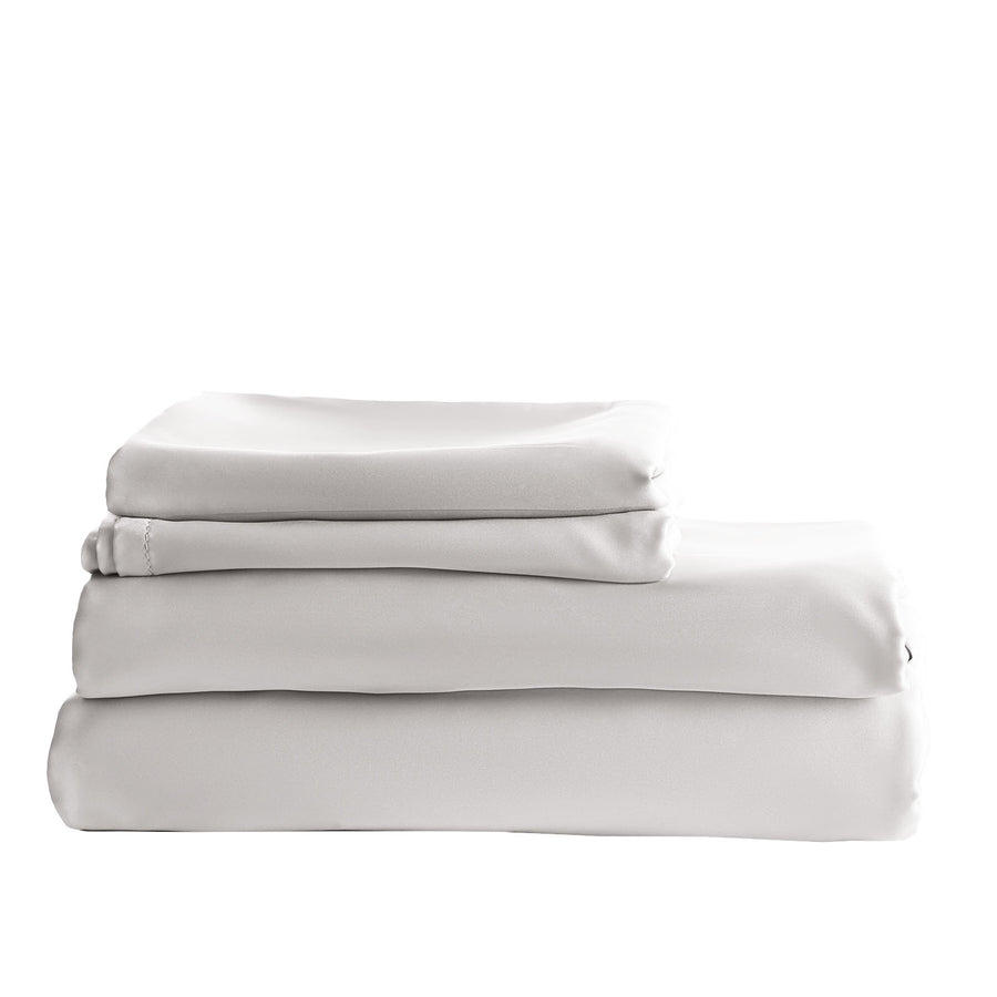 Royal Comfort - Balmain 1000TC Bamboo cotton Quilt Cover Sets (King) - Cool Grey-1951134830737625094