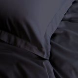Royal Comfort - Balmain 1000TC Bamboo cotton Quilt Cover Sets (King) - Charcoal-1951134830909591556