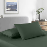 Royal Comfort Bamboo Cooling 2000TC Sheet Set King - Olive