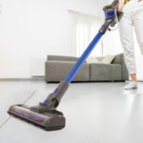 My Genie X5 Cordless Vacuum Cleaner - Blue - Low Angle