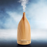 Milano Decor 100ml Ultrasonic Aroma Diffuser - Light Wood - Front View