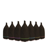 Milano Decor 100ml Ultrasonic Aroma Diffuser - Dark Wood - Top-Down View
