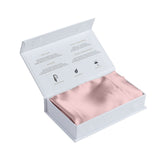 SILK PILLOW CASE TWIN PACK - SIZE: 51X76CM? - Lilac - 45-Degree Angle