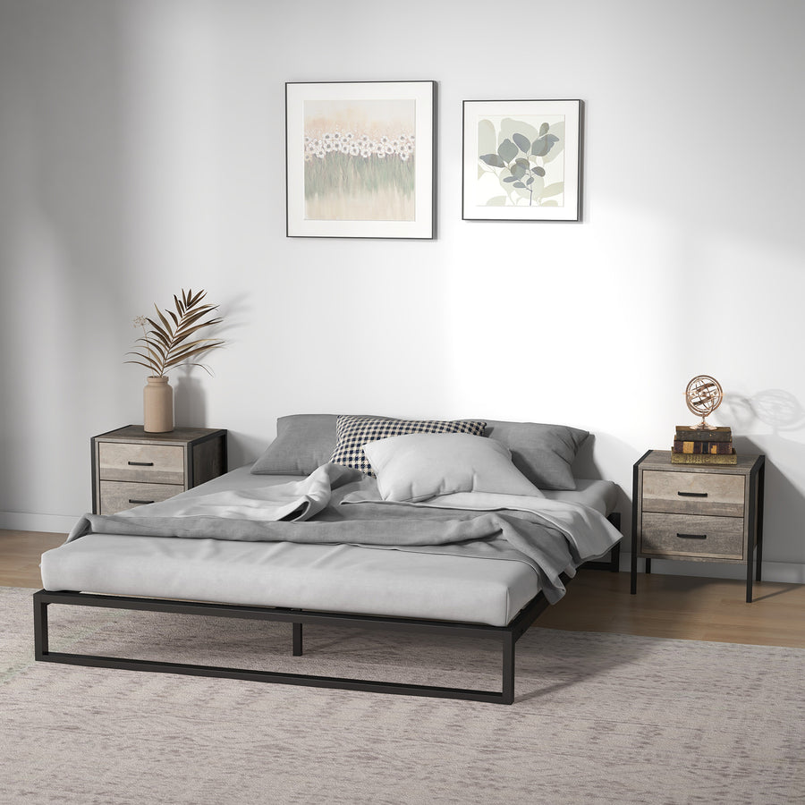 Florence Metal bed base - King Single-1951134901529088007